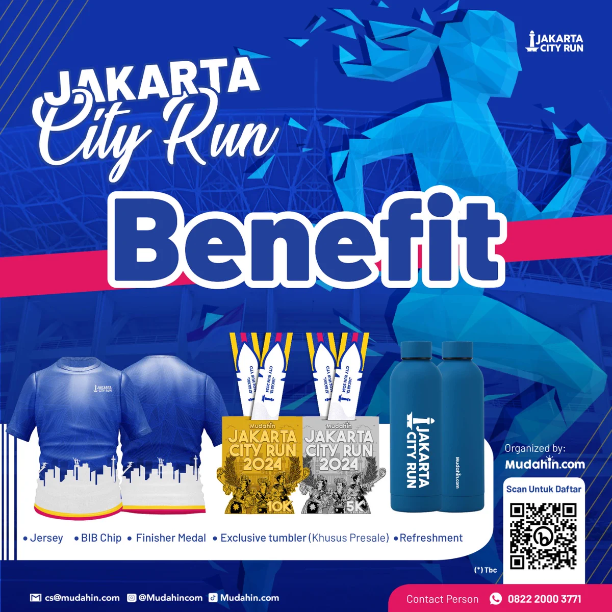 Racepack 👟 Jakarta City Run • 2024