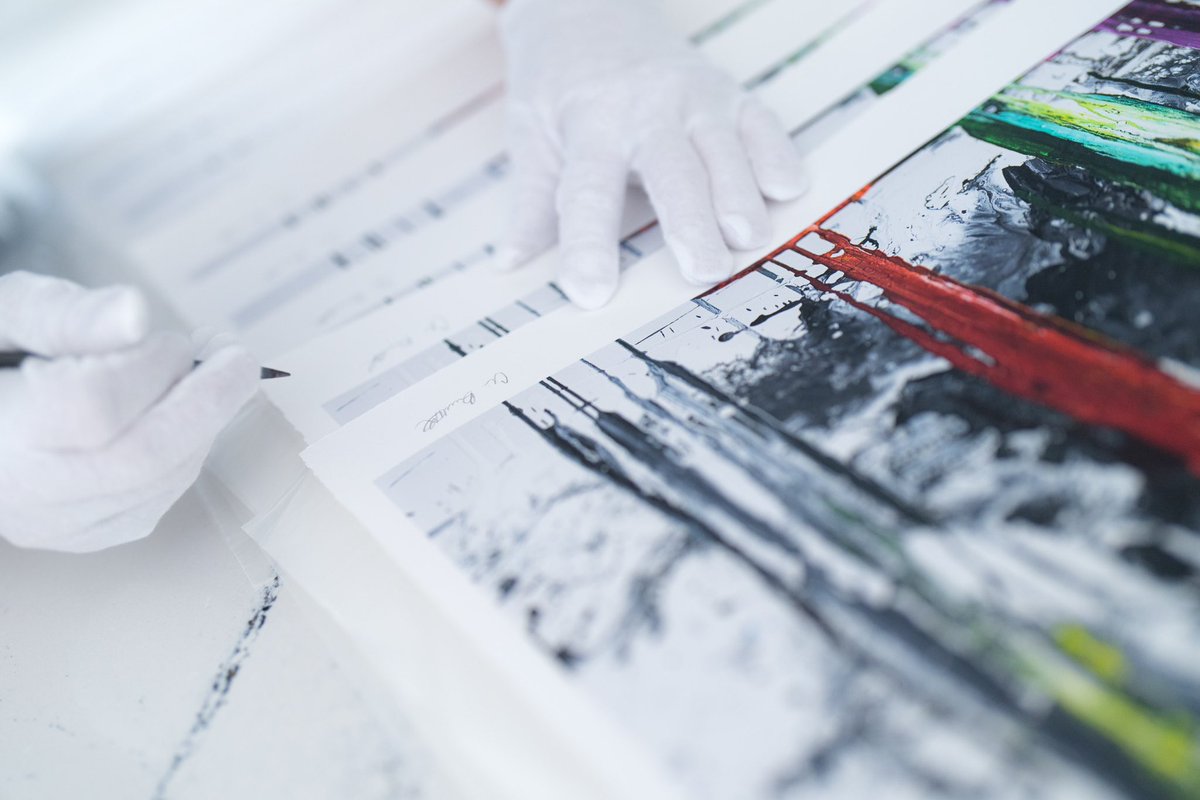 ChrisBenchetler's tweet image. In celebration of my new Atomic Bent line dropping today, I wanted to offer a limited edition print of Asthenospheric Mantle, the painting that was used on this years graphics…

A sizable 40” x 30” Giclée on acid‑free, elegantly textured 100% cotton, cold pressed fine art paper…