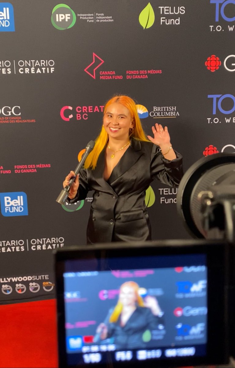 victoria_organa's tweet image. Host my first red carpet today for the @TOWebFest @webseriescanada #towebfest