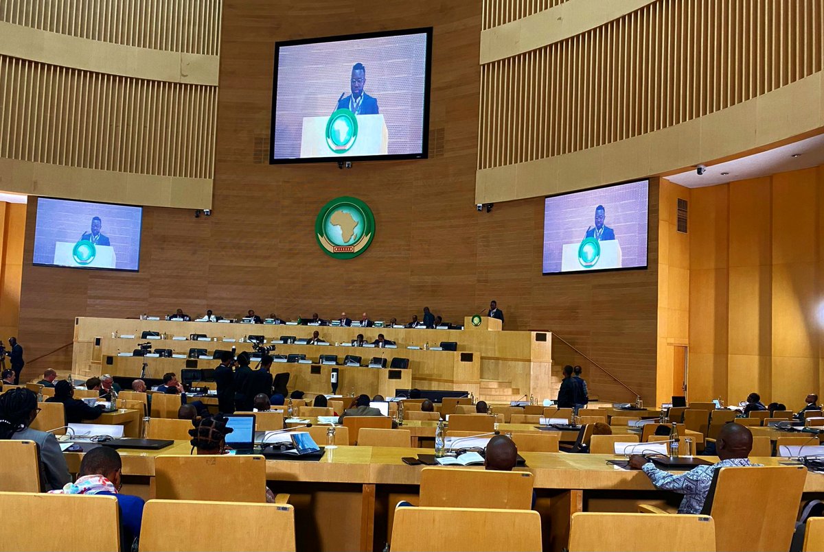 The 4th All African Postharvest Congress &amp; Exhibition (#4AAPHCE) at AUC headquarters has been a great success.

It was a privilege to address the delegates at the opening session.

We gathered to address urgent issues of food loss &amp; waste in #Africa.