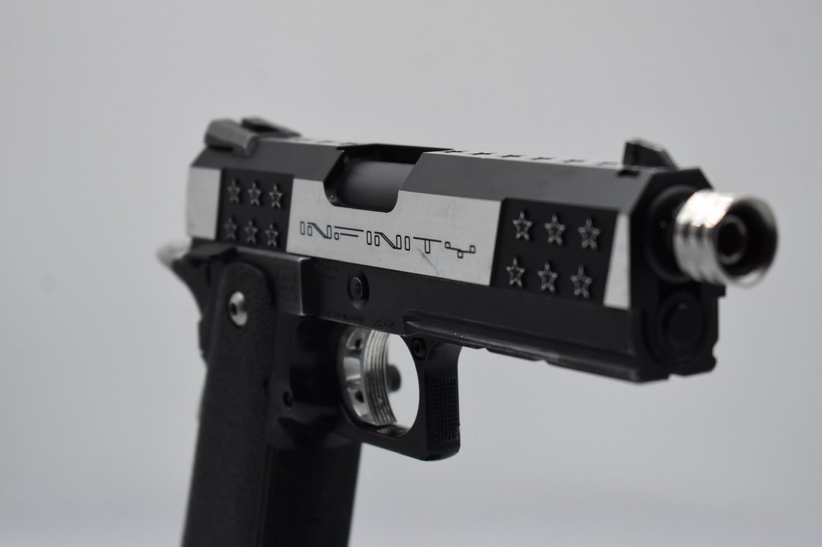 LogicAirsoftUs's tweet photo. Infinity Hi-Capa ♾
#airsoft #hicapa #Infinity https://t.co/15vtOYPMUV
