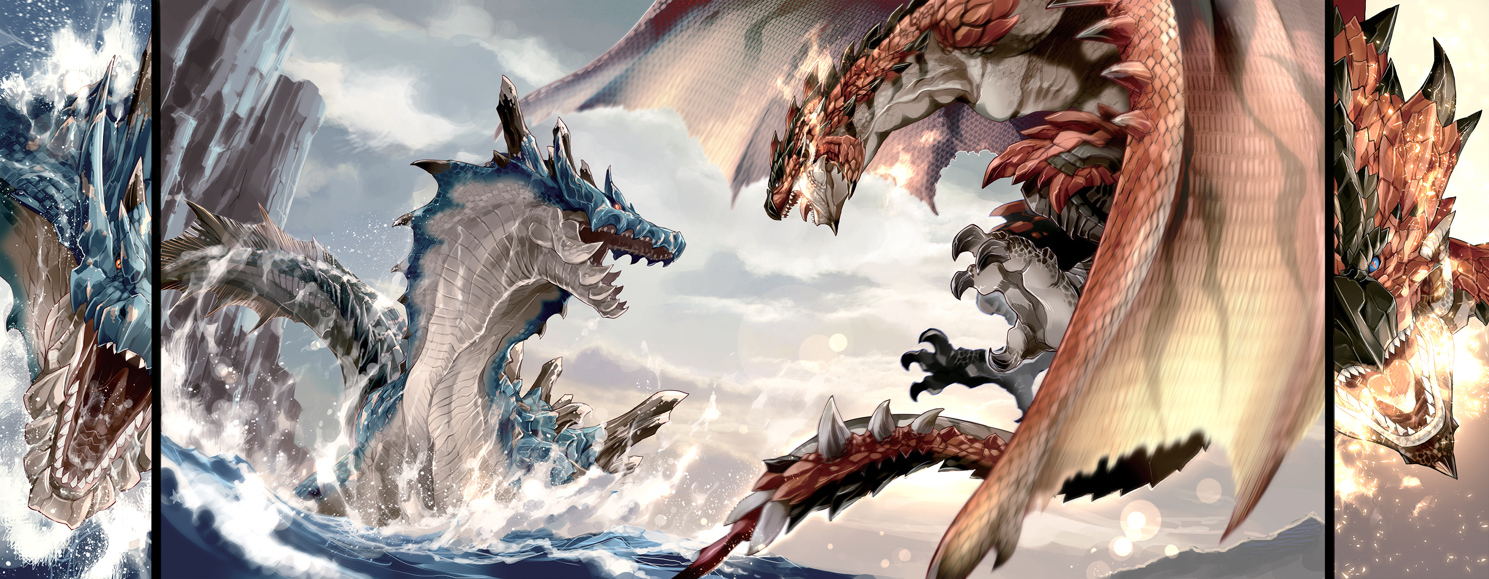 モンスターハンター モンハン スリーブ リオレウス ナルガクルガ