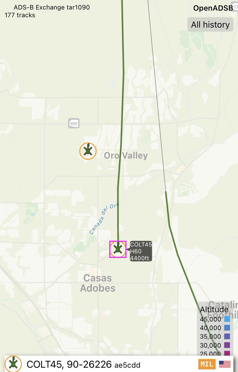 Boneyardsafari's tweet image. Well done HH-60G 90-26226! #hh60 #pavehawk #usaf #thatothersmaylive #aviationsafari #aviationpreservation #boneyardsafari #colt45