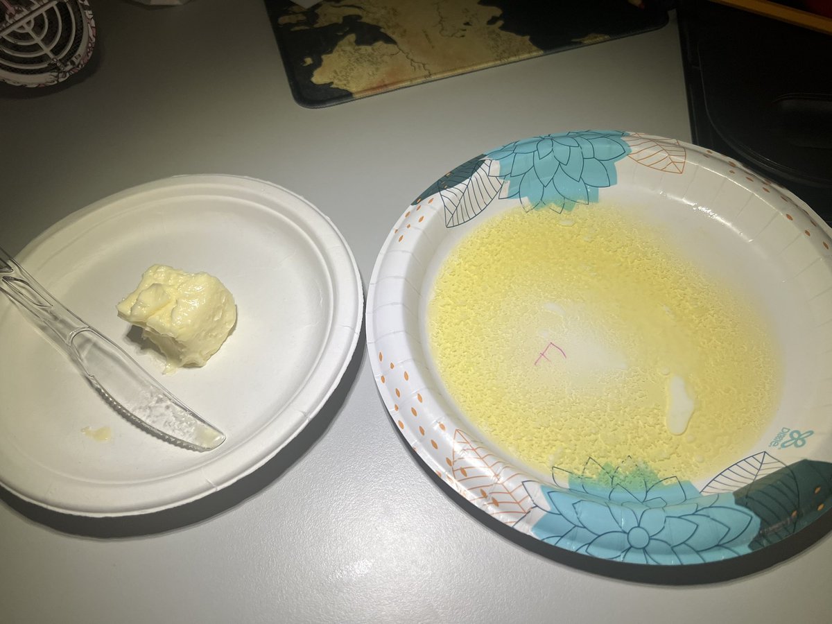 Today our class observed what happens to butter when heat is applied, and we recorded our findings! #ChangesInMatter #melting #SolidToLiquid #ScienceFun 🧈 <a href="/OgleElem/">Ogle Elementary</a>
