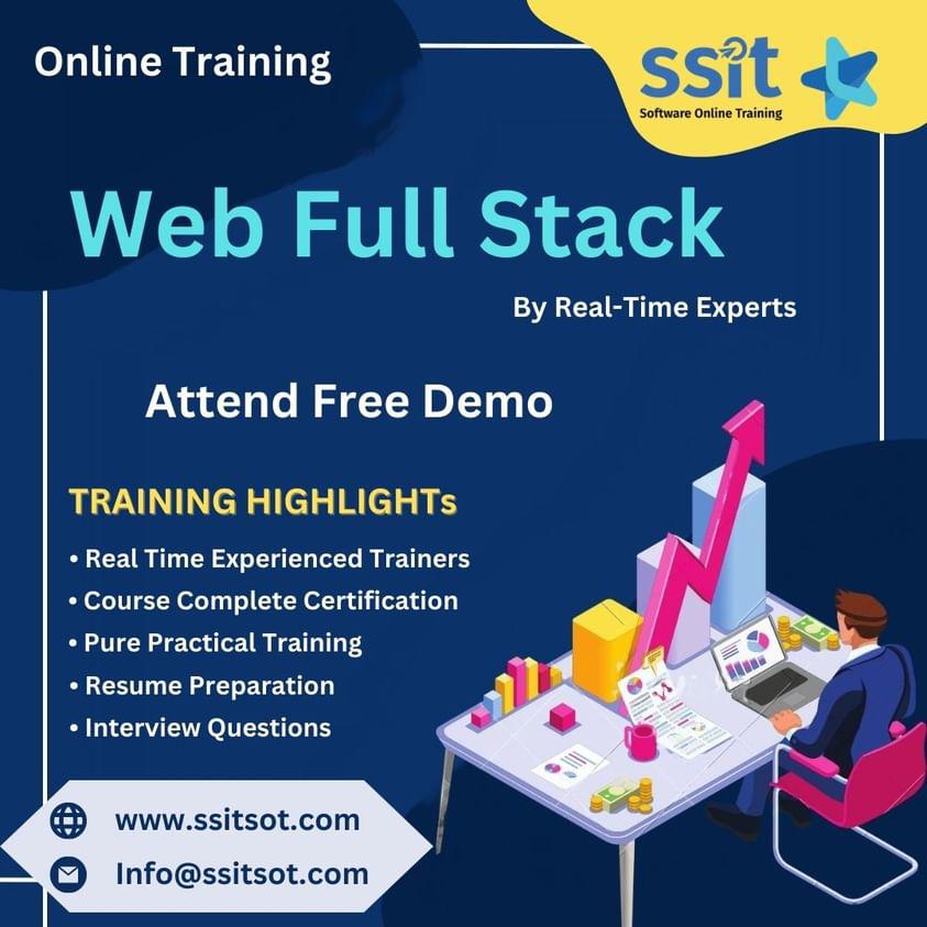 ssitsot's tweet image. Are you looking to enhance your IT skills and gain real-world experience? Look no further than our live project training program.
Don't miss this opportunity to enhance your career prospects and secure that dream IT job!
#SSITSoftwareOnlineTraining #ITTraining #webfullstack