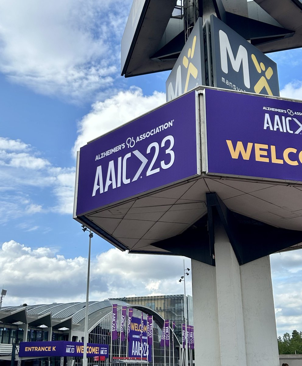 Today is World Alzheimer's Day. The AAIC 2023 took place in the RAI where dementia professionals from all over the world shared their latest research results and new breakthroughs in the diagnosis and treatment of Alzheimer's. #worldalzheimersday @alzassociation