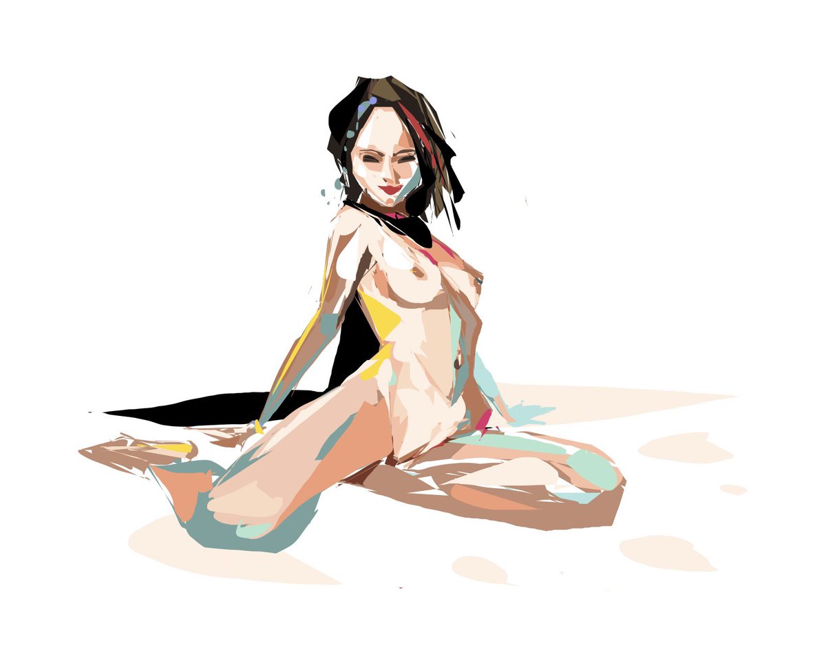 TheBusterMonkey's tweet photo. Playing on my iPad either an app called  #HEAVYPAINT ! The struggle is real but super fun approach! More to come!🔥 https://t.co/G8JLMUCzoB