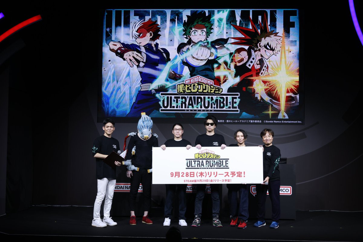 heroaca_ur's tweet photo. 生放送ステージをご覧いただいた皆様
ありがとうございました！

#ヒロアカUR_TGS2023 を付けて
感想の投稿をお願いします！
アーカイブ視聴の感想でもOKです！

アーカイブ視聴はこちら！
https://t.co/8mjHgDogbh https://t.co/pd8tChT1lA