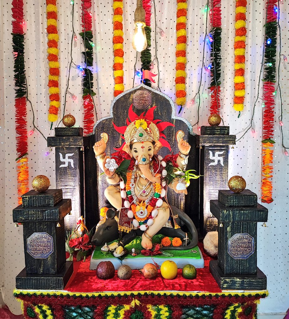xcesss9's tweet photo. मोरया....🙏🙏🙏 https://t.co/9wWJxD3aly
