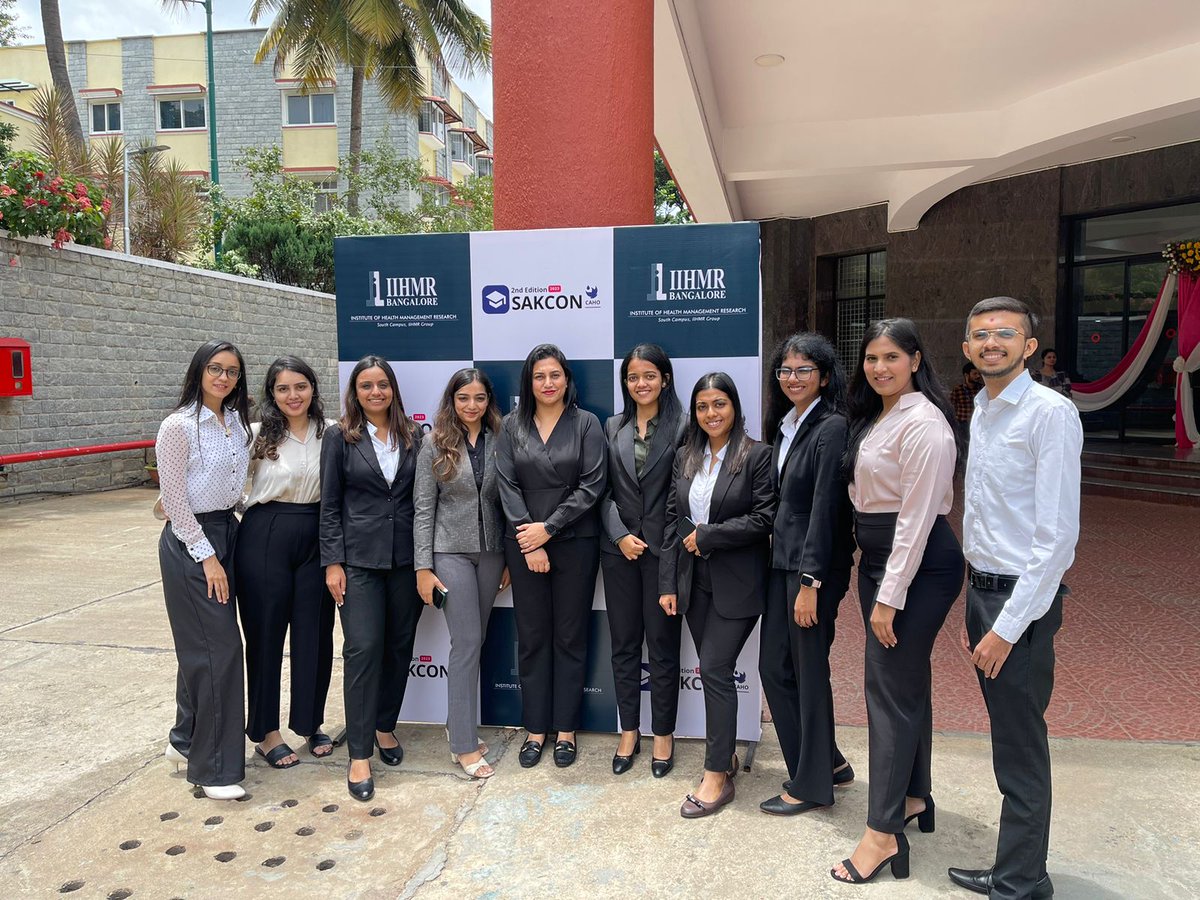 Last week, our #MBAHCM students attended the 2nd edition of #CahoSakcon at Nimhans Convention Centre.
The 5 insightful sessions, powerful panel discussions, and industry experts left an indelible mark!  Eagerly looking forward to more such conferences!

#HealthcareLeaders