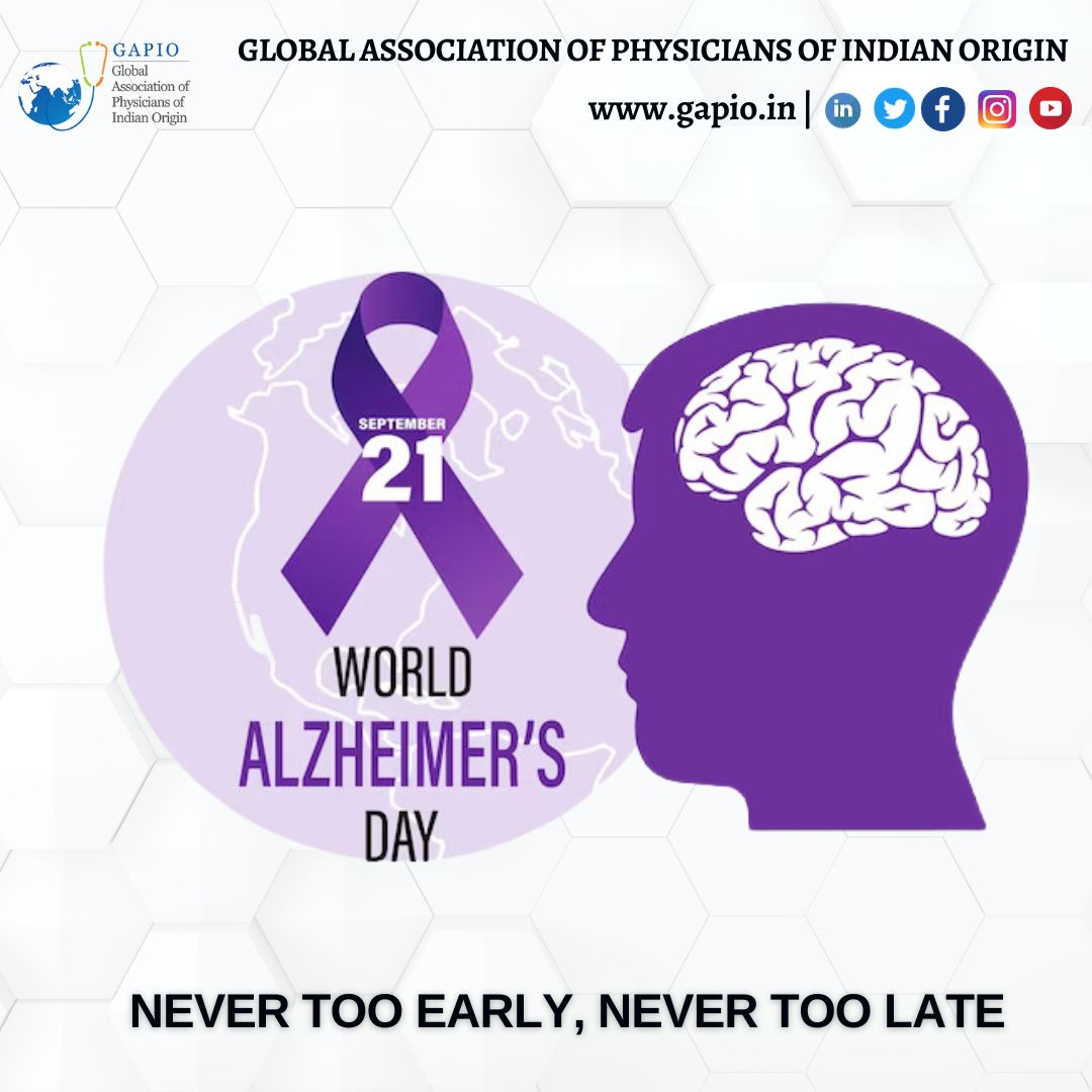 As we mark this day, let's commit to refining our clinical approach, enhancing patient education, and advocating for research. Join #GAPIO in leading the charge towards a world with better Alzheimer's care.

#WorldAlzheimersDay #NeverTooEarlyNeverTooLate #GAPIOAdvocacy 🌍🔬📚