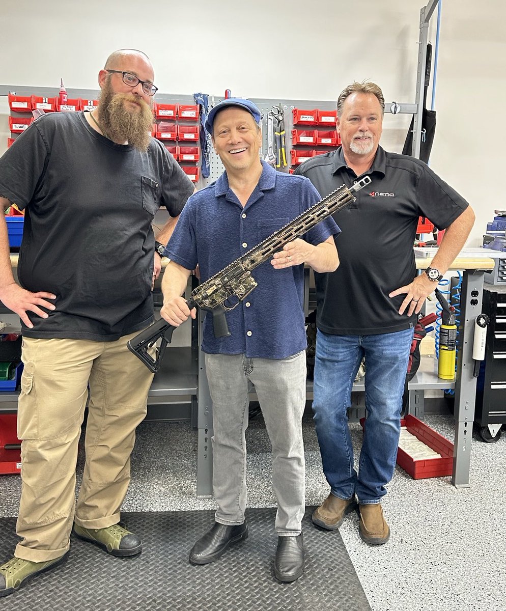 I’d like to thank my great friends Gina & Bill King & Johnny Kiechefer at Nemo Arms in Boise Idaho for the tour of their incredible gun manufacturing plant. And thanks for teaching me to make my new AR15.
Thx SEAL team 6 Shawn Stephen for teaching me how to shoot!