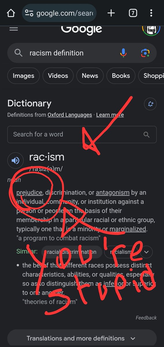 themammalsss's tweet photo. @Pitt2Pit @xaedcc @RyuRyu_96 @kampagnepapi @realravensfan2 @DailyLoud Prejudice is racism, dumbass https://t.co/Fy3kIlk6d9