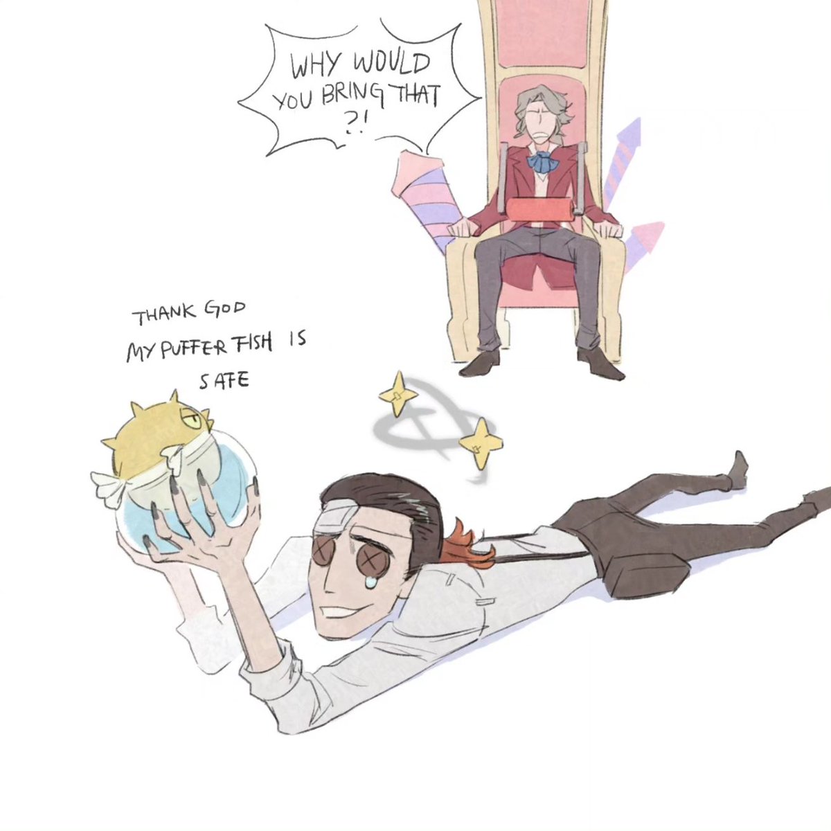 Hear me out...Lizardchino is way hotter than Humanchino
#luchinodiruse