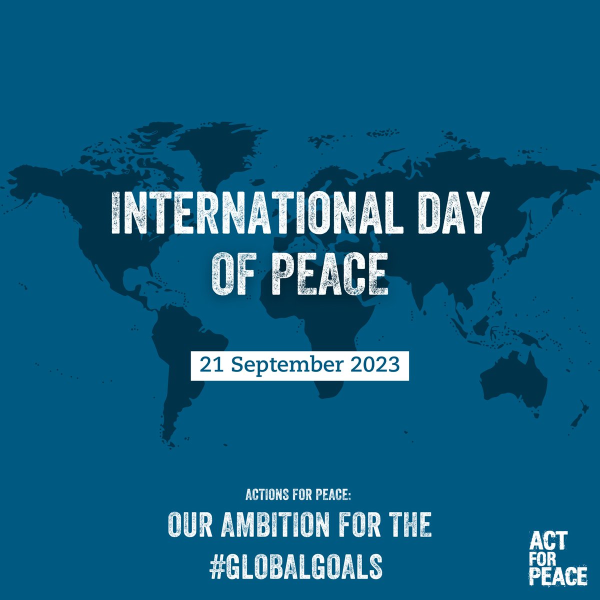 Act for Peace tweet media