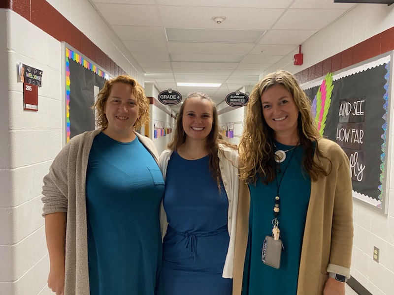 Ended up matching with these 2 beautiful humans today without even planning it!  Blessed to call them coworkers and friends! #OakFlatProud #bssdproud