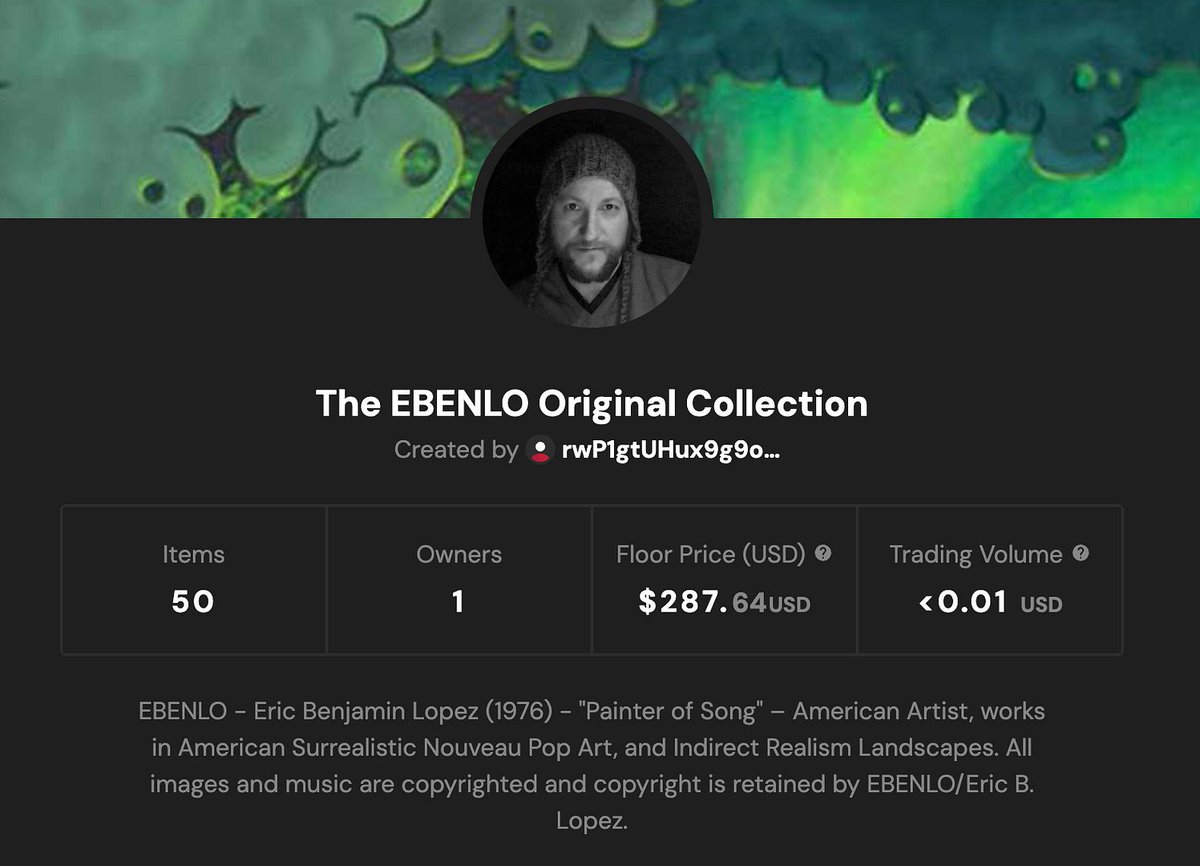 PAINTER OF SONG - EBENLO PR tweet media