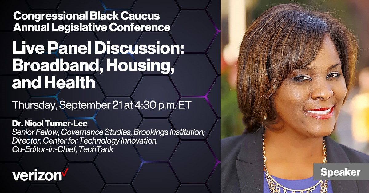 Excited to be @CBCFInc #ALC2023 moderating a #panel on #broadband and #health. 9/21/23 @ 4:30 pm, Washington Convention Center. #equity #housing #internet @BrookingsInst @BrookingsGov