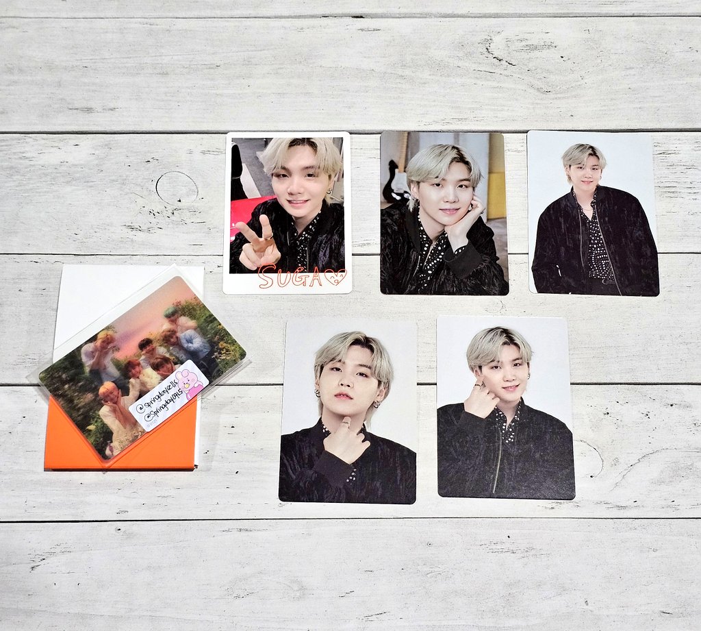 springdaysells's tweet photo. wts | lfb | ph

BTS PTD On Stage Mini PC Set - Suga / Yoongi
~ Official Merchandise
~ Sold as Set ONLY
~ X sensi buyers
~ includes official freebies
~ 120 only

Comment mine or DM! 

🏷 bts btsmerchph photocard https://t.co/Qfad3ck6AY