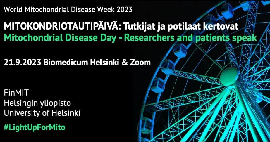Anu Suomalainen Wartiovaara (@awartiovaara) on Twitter photo Tänään <a href="/HelsinkiUniMed/">Medicine and Health, University of Helsinki</a> mitokondriotautipäivä, Biomedicum Helsinki ja zoom. Lauantaina vihreät rakennukset Australiasta Suomeen ja Amerikan mantereelle muistuttavat potilaiden viestistä: toivo on tutkimuksessa. <a href="/helsinkiuni/">University of Helsinki</a> Tänään <a href="/HelsinkiUniMed/">Medicine and Health, University of Helsinki</a> mitokondriotautipäivä, Biomedicum Helsinki ja zoom. Lauantaina vihreät rakennukset Australiasta Suomeen ja Amerikan mantereelle muistuttavat potilaiden viestistä: toivo on tutkimuksessa. <a href="/helsinkiuni/">University of Helsinki</a>