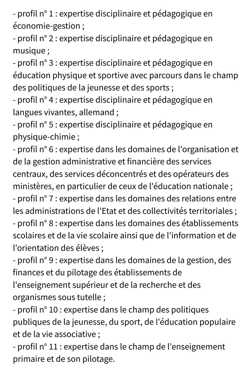 P_van_de_Weghe's tweet photo. 📢 Le service de l'#IGÉSR recrute !
Onze postes d'emploi fonctionnel d'Inspecteur général sont ouverts au recrutement dont l'un pour le groupe d'expertise disciplinaire de #physique-#chimie.
🔗 https://t.co/EyA4yjrP7N https://t.co/hUPoEd3kir