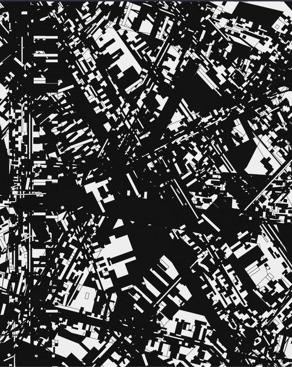 Option paralysis with this one...Suprematist forms, Scarpa paving, or figure ground plan? Thanks for an endless and enjoyable format <a href="/landlinesart1/">landlinesart</a> &amp; <a href="/fx_hash_/">fxhash</a>