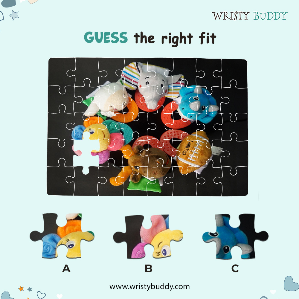 IWristybuddy's tweet image. Piece it together for the perfect fit! 🤩

#wristybuddy #babyteethers #teethingbaby #teethingrelief #babycare #BarbieStyle #teethertoy #babyteethingtoy