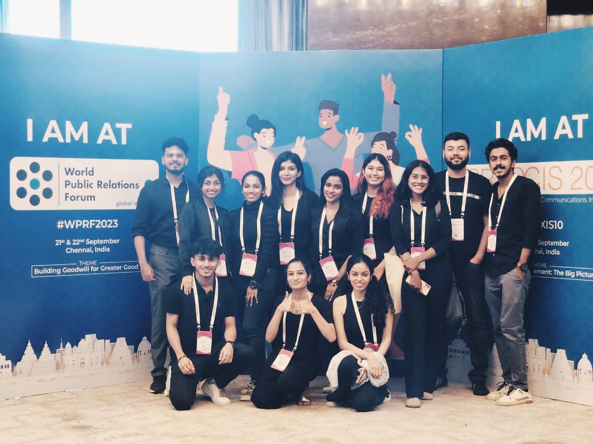 w0tsinthename's tweet photo. We are here!!! #StJosephsUniversity #PublicRelationsStudents #WPRF2023 #PRAXIS10
@Wprf2023 @PRAXISInd https://t.co/OpkrmZpIZp