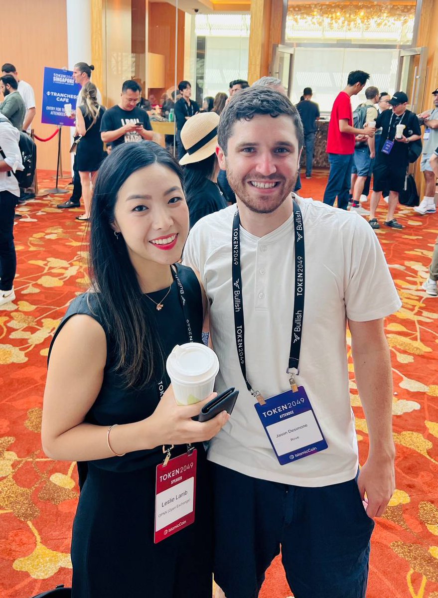 One thing I love about conferences...
You never know when a fellow #ox is roaming the herd 🐂

But when you meet one, you know it’s going to be a good conversation

Currently back at it building the herd for guys like you <a href="/jasonmdesimone/">Jason Desimone ⚔️</a> #herdv2comingsoon