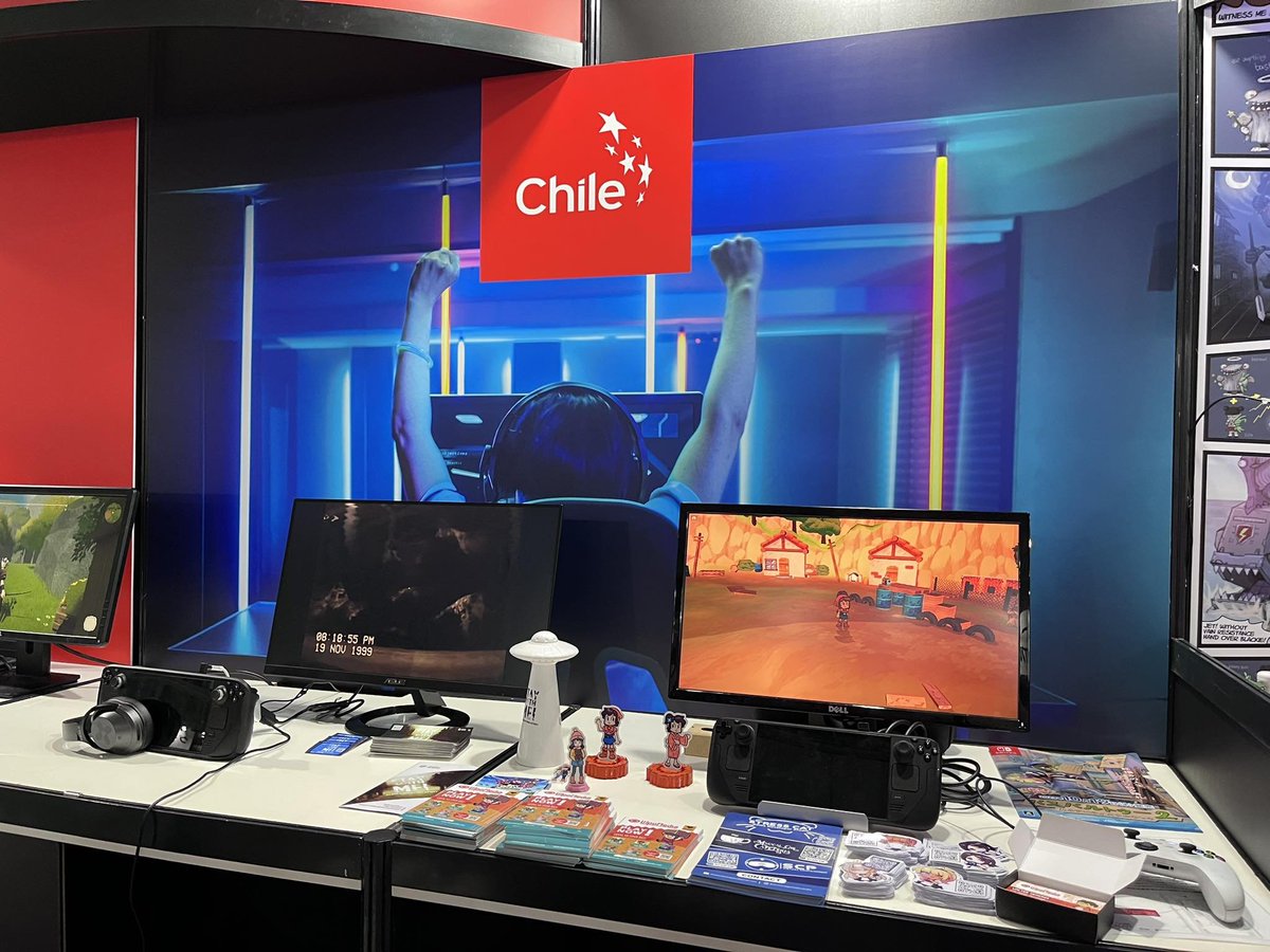We're already set!  <a href="/Prochile/">ProChile</a> <a href="/Prochile_jp/">ProChile Japan</a> #TGS2023