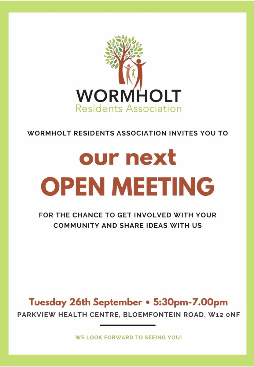 Wormholt Residents Association tweet media