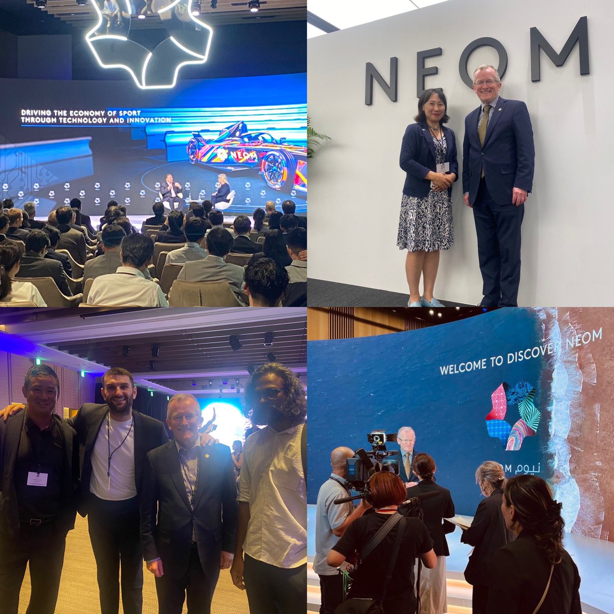 A busy day in Tokyo with the Discover NEOM team. Strong turnout of media and industry to join us on the journey. Thanks to the Saudi Tourism Authority for their support on the ground here and in Singapore.