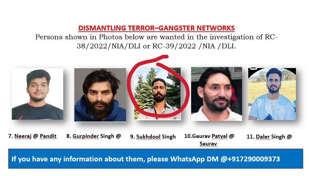 OsintUpdates's tweet photo. BIG🚨 Canada-based Gangster Sukhdool Singh alias Sukha Duneke has been shot dead in Winnipeg by an unknown gunman.

Sukhdool Singh had been listed as one of the most wanted individuals by India's National Investigation Agency (NIA).

Singh had fled to Canada from Punjab, India in 2017 on forged documents. He was known to be the right-hand man of Khalistani terrorist Arshdeep Singh aka Arsh Dala.

Given that #JustinTrudeau has protected a significant number of terrorists and gangsters in Canada, it appears to be a case of gang rivalry murder.