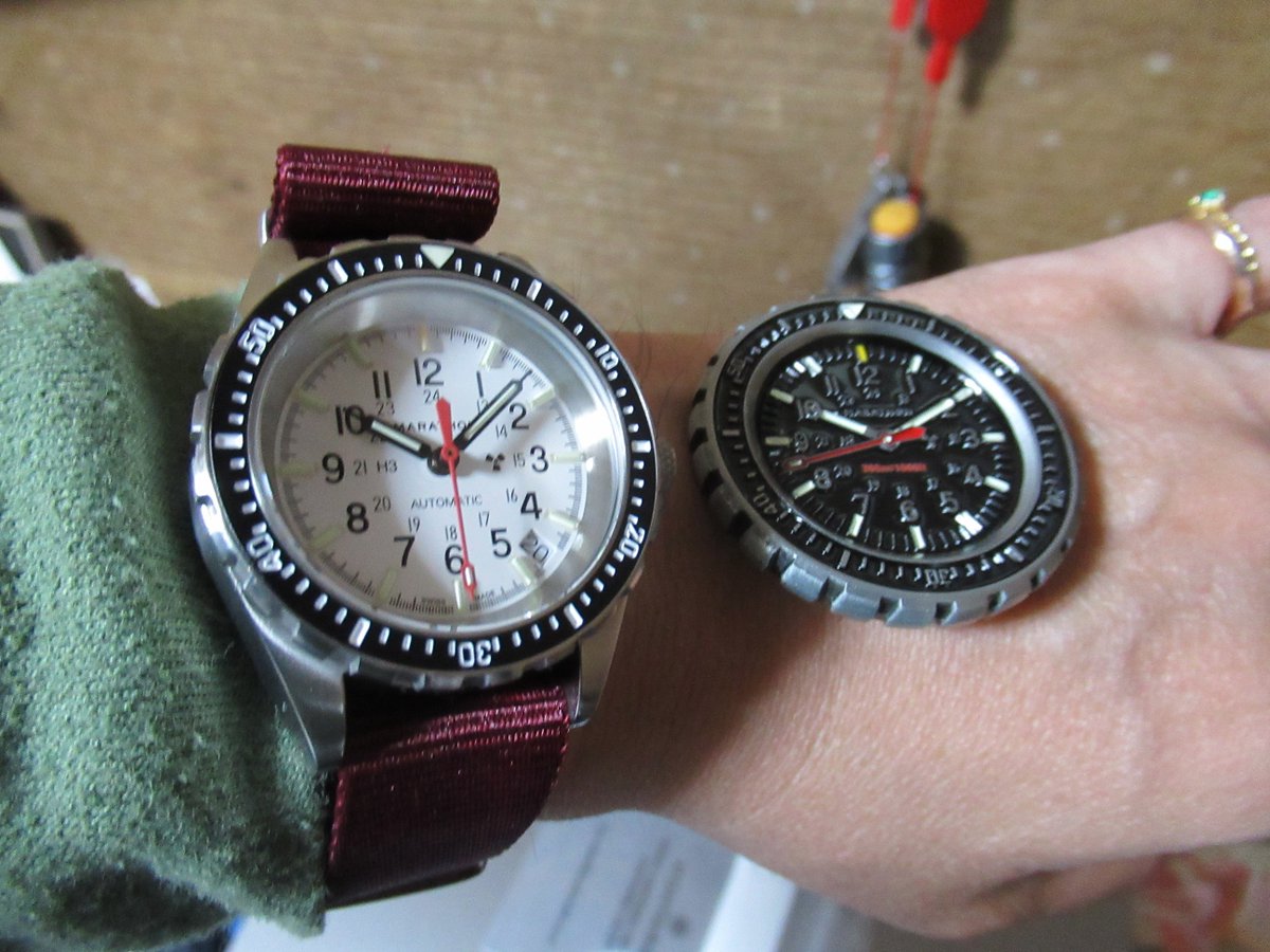 クロノワールド #chronoworld #Marathonwatch #gsar #36ｍｍ #チャレンジコイン #challengcoin  #マルーン