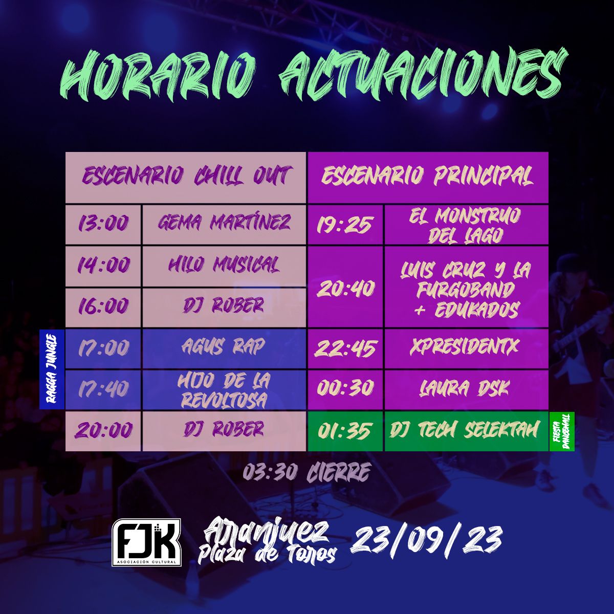 ¡Este sábado Festijack Aranjuez 2023! 
ENTRADAS
10€ anticipada
15€ taquilla
Niños menores de 17 años entrada gratuita
ONLINE: entradium.com/es/events/fest…
<a href="/entradium/">entradium</a>  festijack.es
Físicas: Mastersound  <a href="/BierPlanet/">Bier Planet</a>   BierLab <a href="/BestiarioShop/">BESTIARIO SHOP</a>  <a href="/PunkRocketShop/">PunkRocketMadrizShop</a>  y <a href="/POTENCIALHC/">POTENCIAL HARDCORE</a>