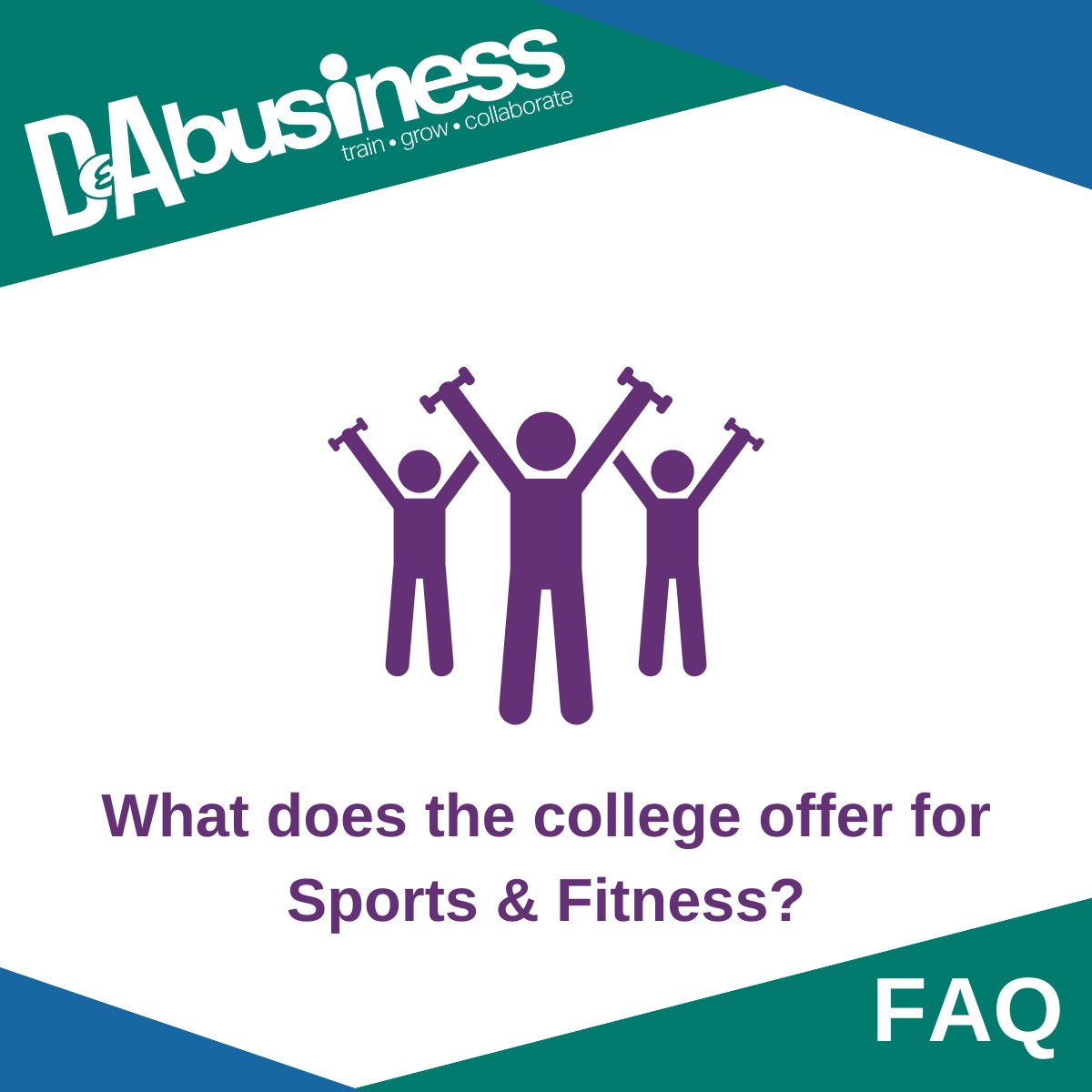 Are you a business operating in Sports & Fitness? 🤔 Here at @dundee_angus, we offer a sector-leading curriculum pathway in Sports and Fitness to upskill your employees. Find out more here ⬇️ pulse.ly/vf807v2zzs #DABusiness #upskilling #sportstraining #fitnesstraining