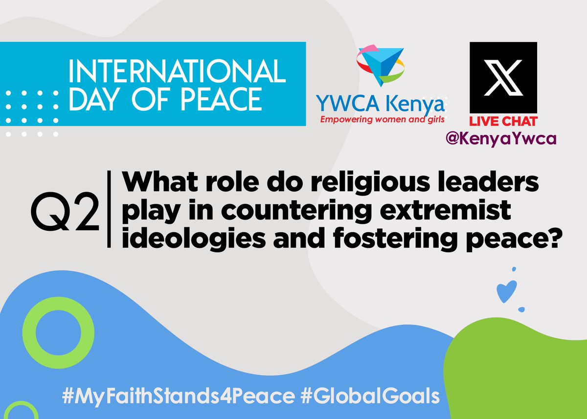 #MyFaithStands4Peace #GlobalGoals #PeaceDay