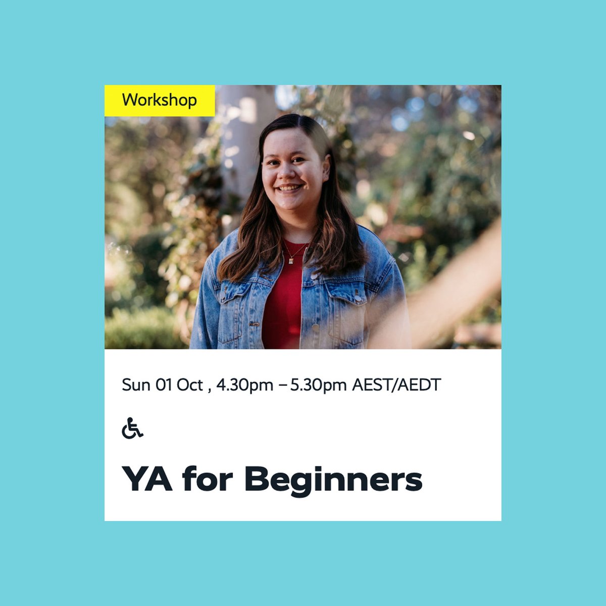 So pleased to be back at @NYWF this year! I am running a workshop on writing young adult fiction for beginners - it's free and online so I'd love to see you there ✨