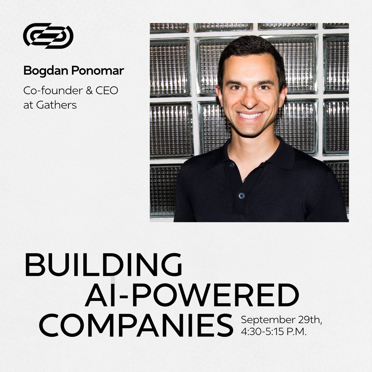 Next Friday, @BPonomar, co-founder and CEO at Gathers and Board Member at @AIHouse_Ukraine, will deliver a speech on 'Building AI-Powered Companies' during the @itarenaua tech track.

Valuable insights in software development, business strategy, and community building,