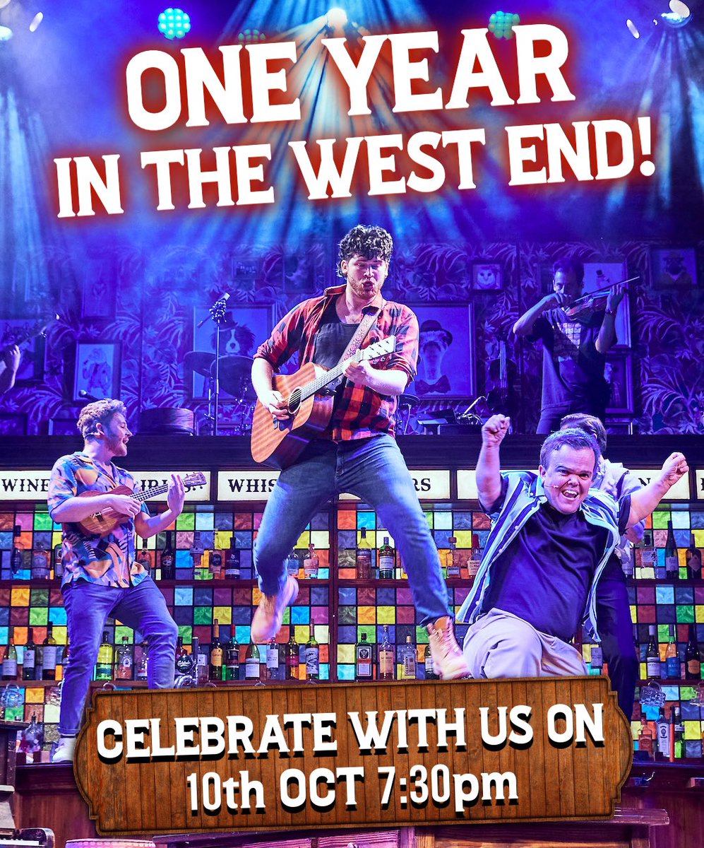 To celebrate Choir of Man’s one year West End anniversary we’ll be giving out 100 free beers* at the performance on 10th Oct - so join us in The Jungle and have a beer on us! 💛🍺 #westend #oneyear #anniversary Terms and conditions apply*