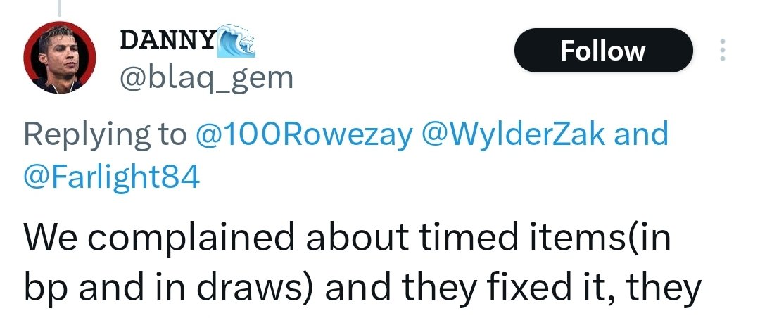 100RowezayEAFC's tweet image. They fixed timed items in draws 🤔 WE DONT WANT TIMED ITEMS IN THE GAME ON A WHOLE.WE ALSO DONT WANT 2FRAMES IN A DRAW UNNECESSARY ITEMS JUST SO WE PAY MORE TO GET THR ITEM WE WANT.THEY NEED TO TAKE AWAY THE COUNTER ON DRAWS AND LEAVE IT TO CHANCE. @Farlight84  #FIXES