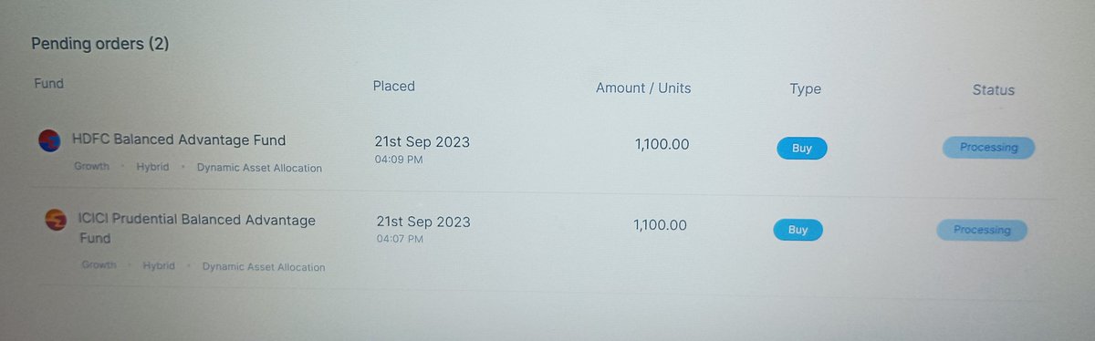 Pankajstocks's tweet photo. Weekly SIP done.. 2200rs... 200rs increased, bcz market(nifty) is falling... Below 19500, it will be 2400 & above 20000 means in it's ATH zone, it will be again 2000...
Current investment: 74.6k
Current Value: 81.62k
#powerofcompounding #smartsip https://t.co/NLtuMGGFgK