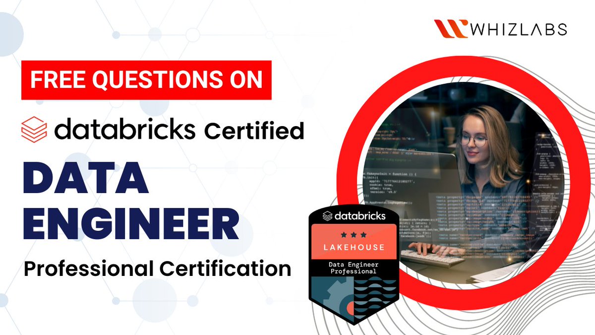 🚀 Databricks Certified Data Engineer Professional - Free Questions📚

Read More: whizlabs.com/blog/databrick…

#databricks #examquestions #dataengineer #preparation