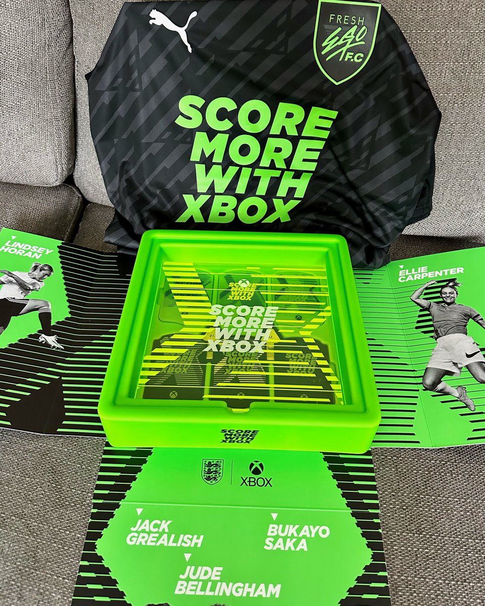 Huge thanks to <a href="/xboxuk/">Xbox UK</a> for sending me this!

To help celebrate the new year of #ScoreMoreWithXbox I’ve got the EAFC 24 Ultimate Edition to give away to one of you! Repost and follow both myself and <a href="/xboxuk/">Xbox UK</a> for a chance to win.

Good luck! (Winner will be contacted 22/09/23)

#Ad