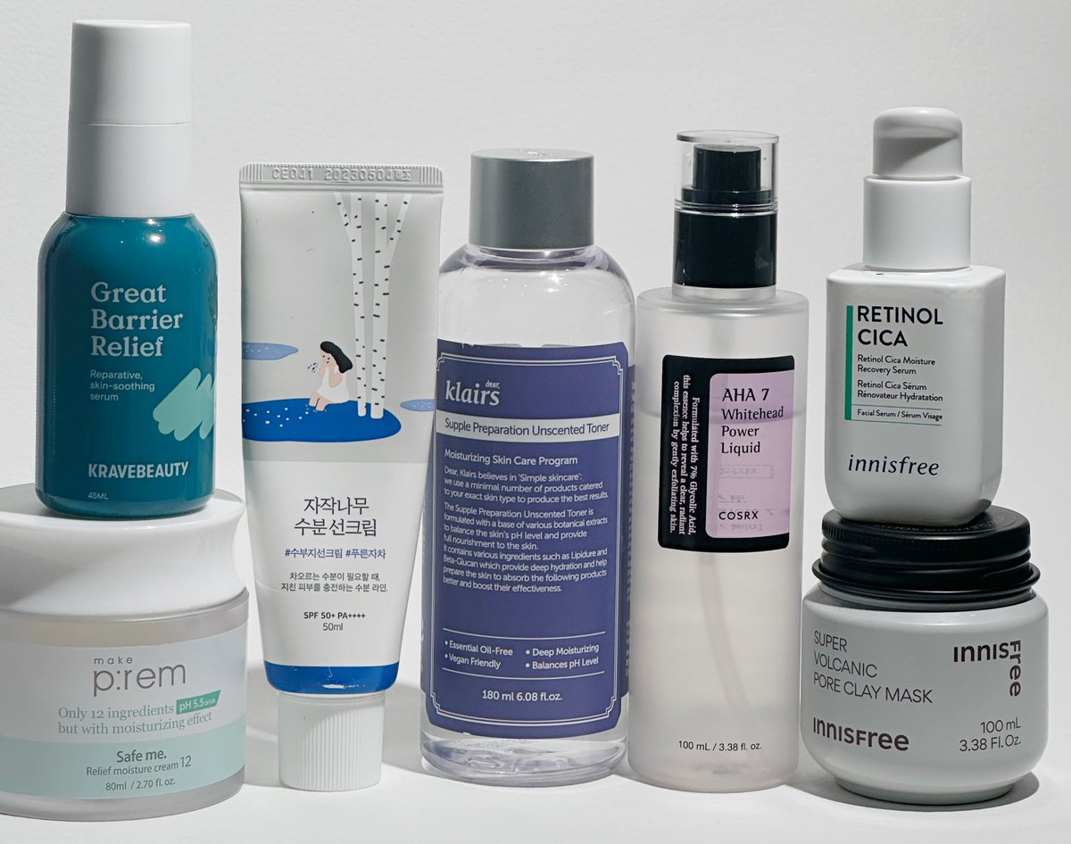 Mau ngeracunin skincare skincare korea yang works banget dikulitku buat permasalahan:

✅ Bruntusan
✅ Jerawat dan Redness
✅ Kulit dehidrasi dan iritasi
✅ Komedo dan pori pori gede

Harganya ada yang affordable, ada yang agak mahal tapi awet.

A thread
