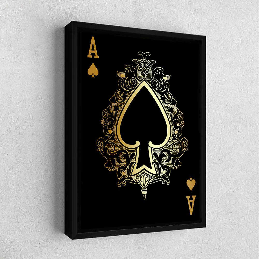 ByDesignStudio's tweet image. Ace of Spades Gold Gallery Canvas Wall Art  
by By Design Studios. 
Shop now 👉👉 shortlink.store/hoduc9qwgdu6
