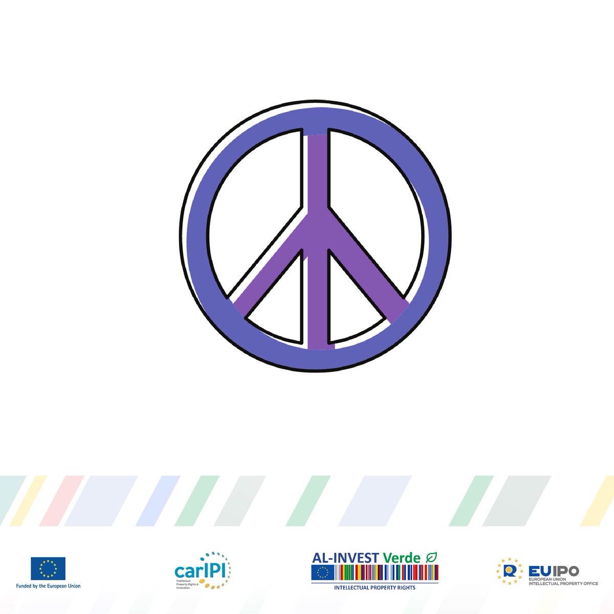 EUIPcooperation's tweet photo. Today is international #PeaceDay!☮️Did you know that the symbol of peace, designed by Gerald Holton, was never protected by #intellectualproperty rights such as #trademarks? The designer decided never to register it so anyone could use it freely. 

➡https://t.co/SRq9qMsTdJ https://t.co/38fsWfu5uE