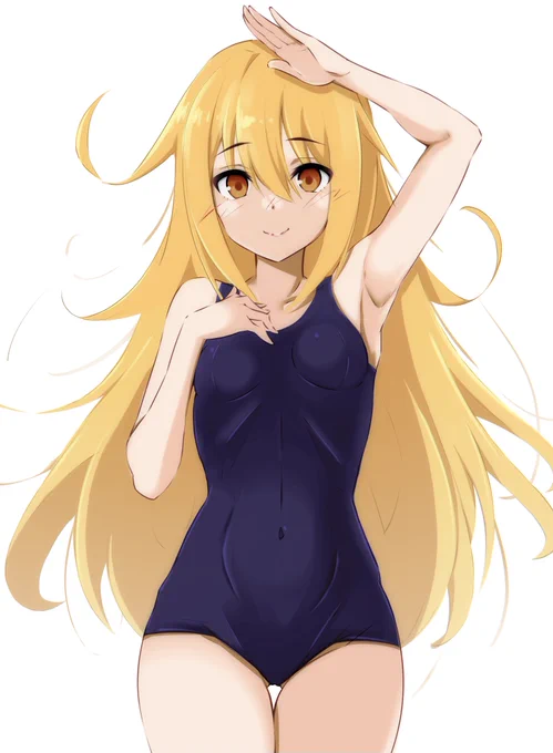 髪解きスク水皐月ちゃん 