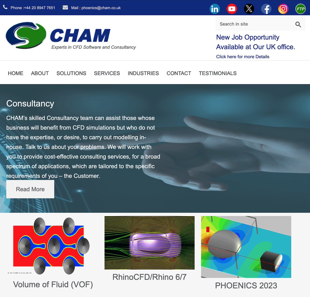 Concentration, Heat and Momentum Limited(CHAM) tweet media