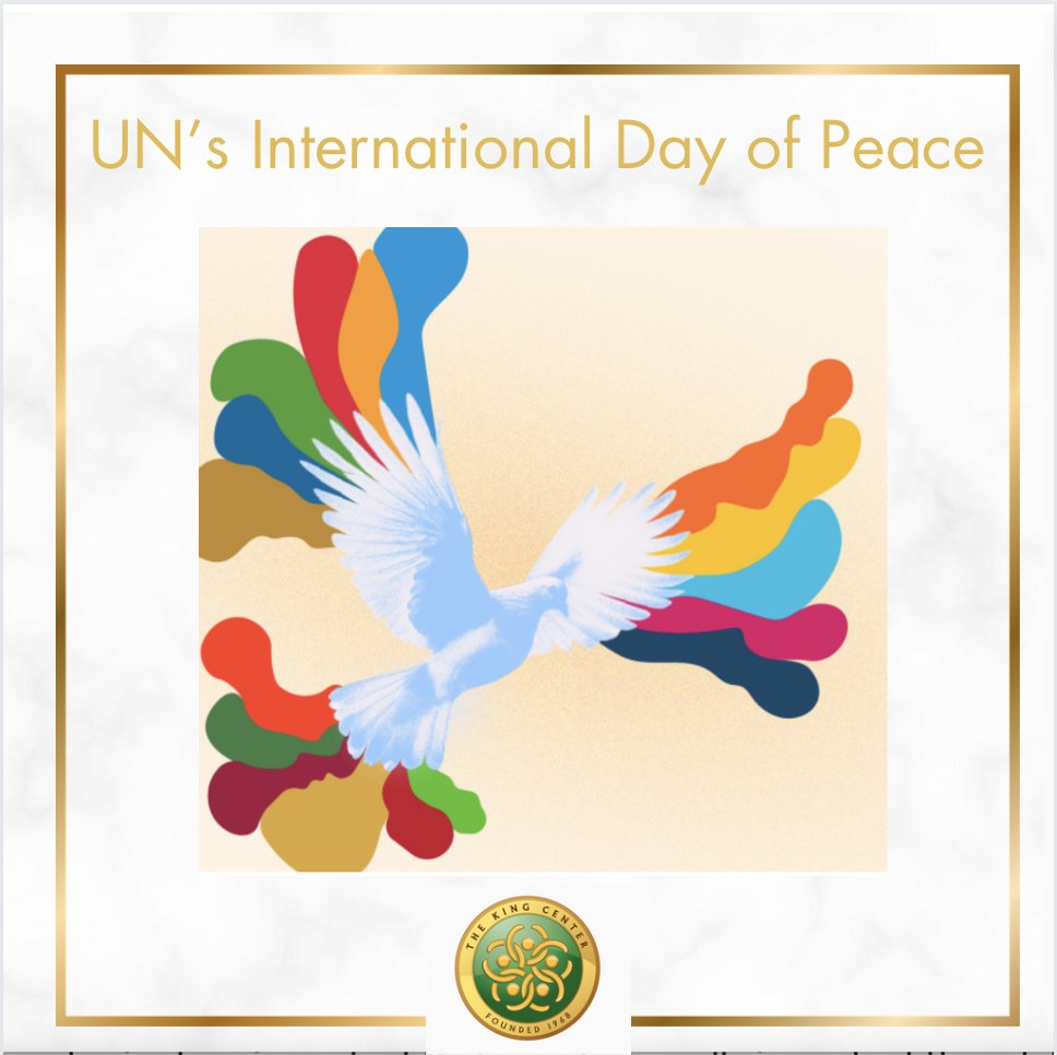 Each year the United Nations International Day of Peace is observed worldwide on September 21st. We can support movements, education, and justice that usher in equality and human rights. #InternationalDayofPeace #Peace #GlobalPeace #MLKJr #Nonviolence